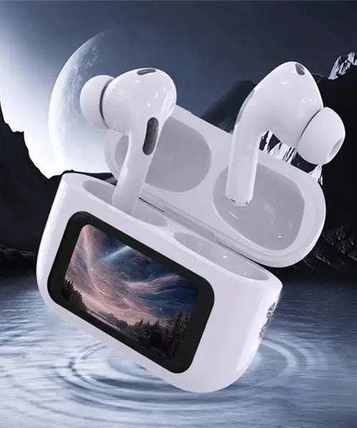 Airpods_Pro A9 ANC/ENC Dauble Dark Noise Reduction Battery Display Touch Control Bass Boosted Sound Quality Bluetooth Wireless Earbuds For Android and iOS