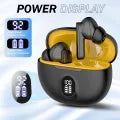 TWS Wireless Earbuds with LED Display – ENC Noise Cancellation, HiFi Stereo, Bluetooth 5.3 Ear Buds | Airpods woth Mic