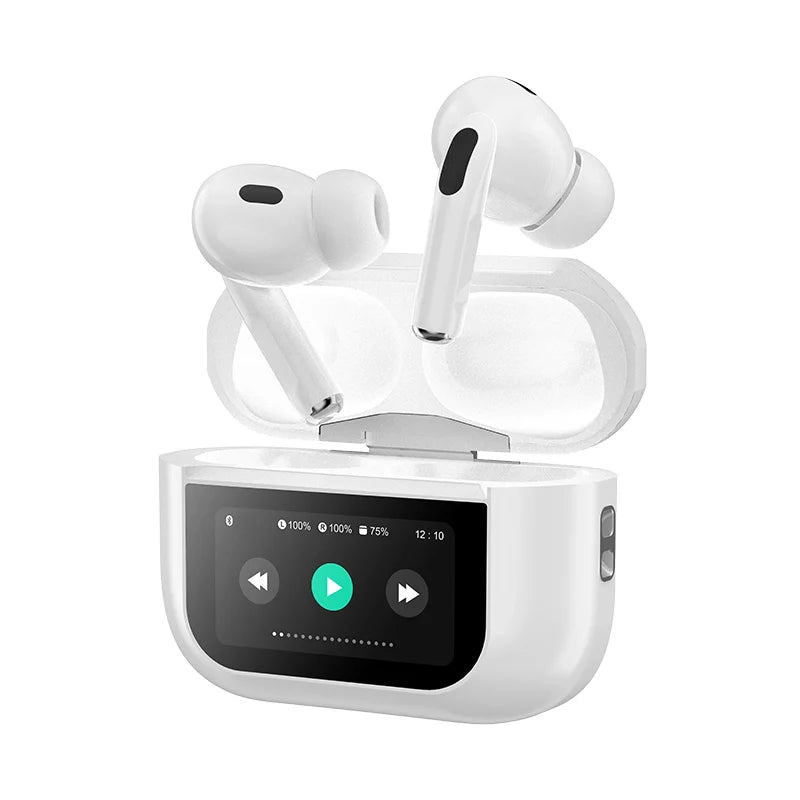 Airpods_Pro A9 ANC/ENC Dauble Dark Noise Reduction Battery Display Touch Control Bass Boosted Sound Quality Bluetooth Wireless Earbuds For Android and iOS